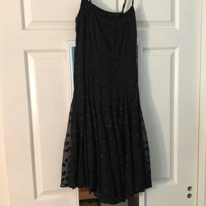 Black Silk Dress w/lining.